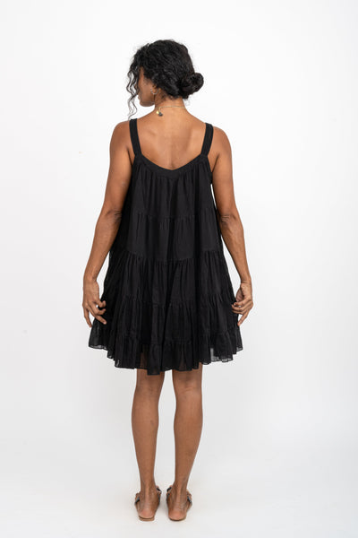 Black Short Sol Dress