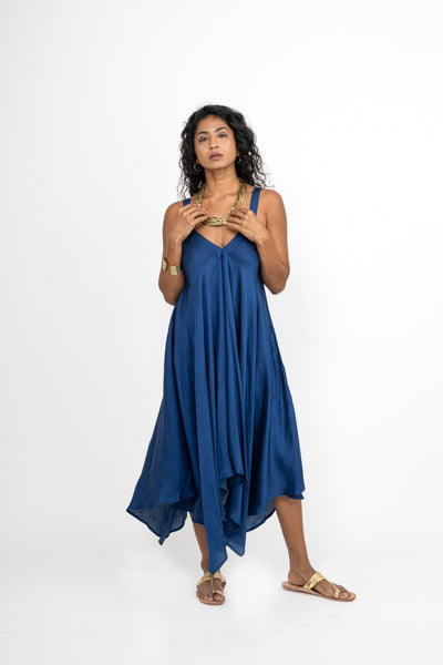 Indigo Tunis Dress