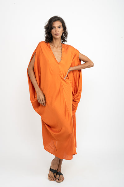 Rust Elsa Kaftan