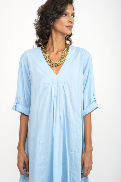 Baby Blue Zanzibar Kaftan