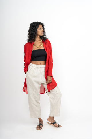 Red Swim Shirt