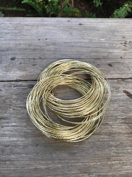 Golden Multistring Bangle