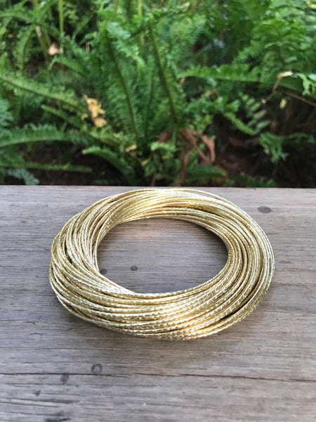 Golden Multistring Bangle