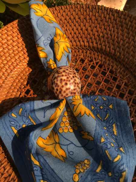 Tiger Cowrie Napkin Ring