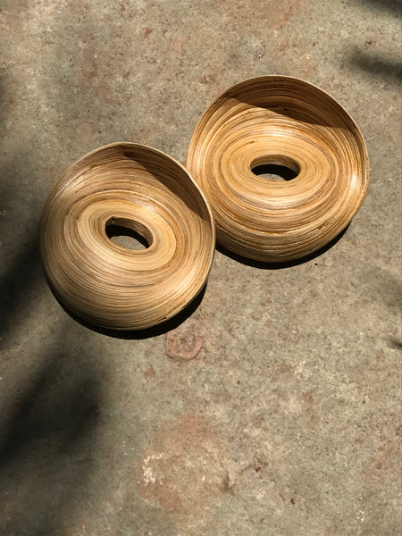 Bamboo Napkin Rings - Set of 2